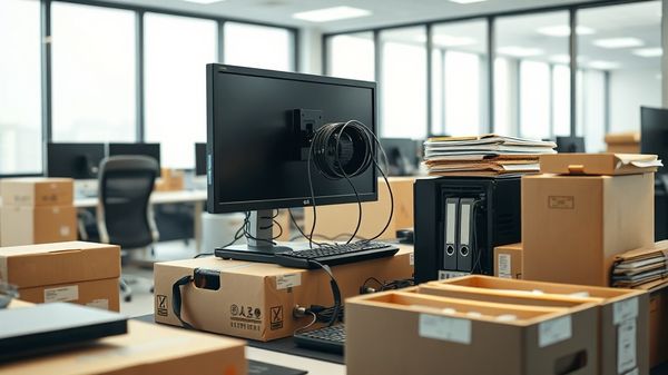 Как подготовить офис к переезду без остановки работы: маркировка техники, документов и рабочих мест